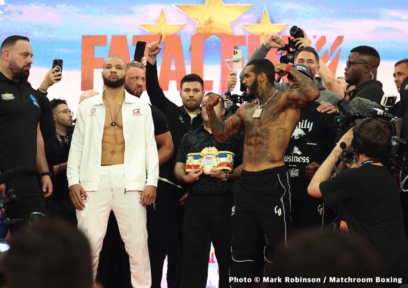 Image: Carl Froch Backs the Bigger, More Experienced Chris Eubank Jr. to Defeat Conor Benn in London Clash
