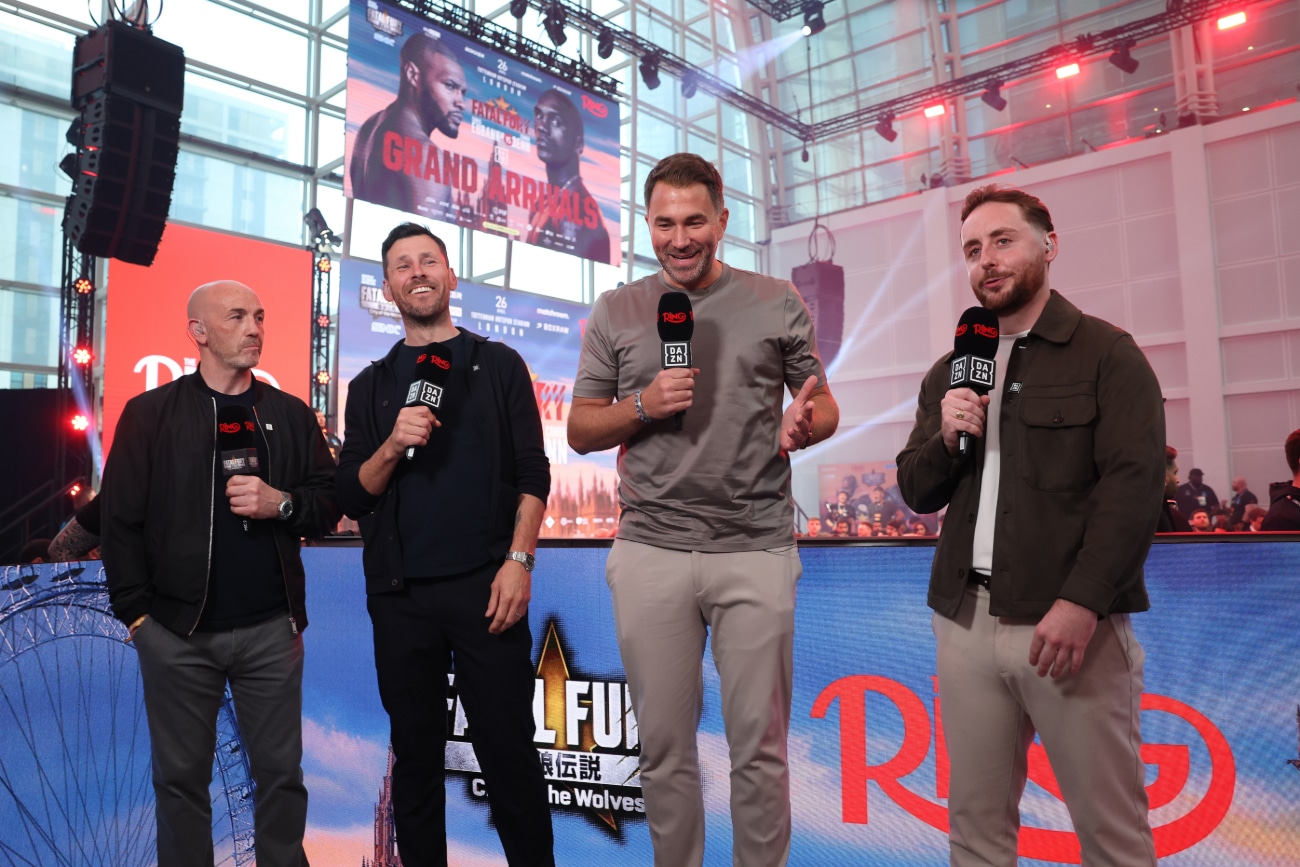 Image: Hearn Unfazed by Eubank Jr.'s Size Advantage: Confident Benn Prepared for Saturday's DAZN PPV Clash
