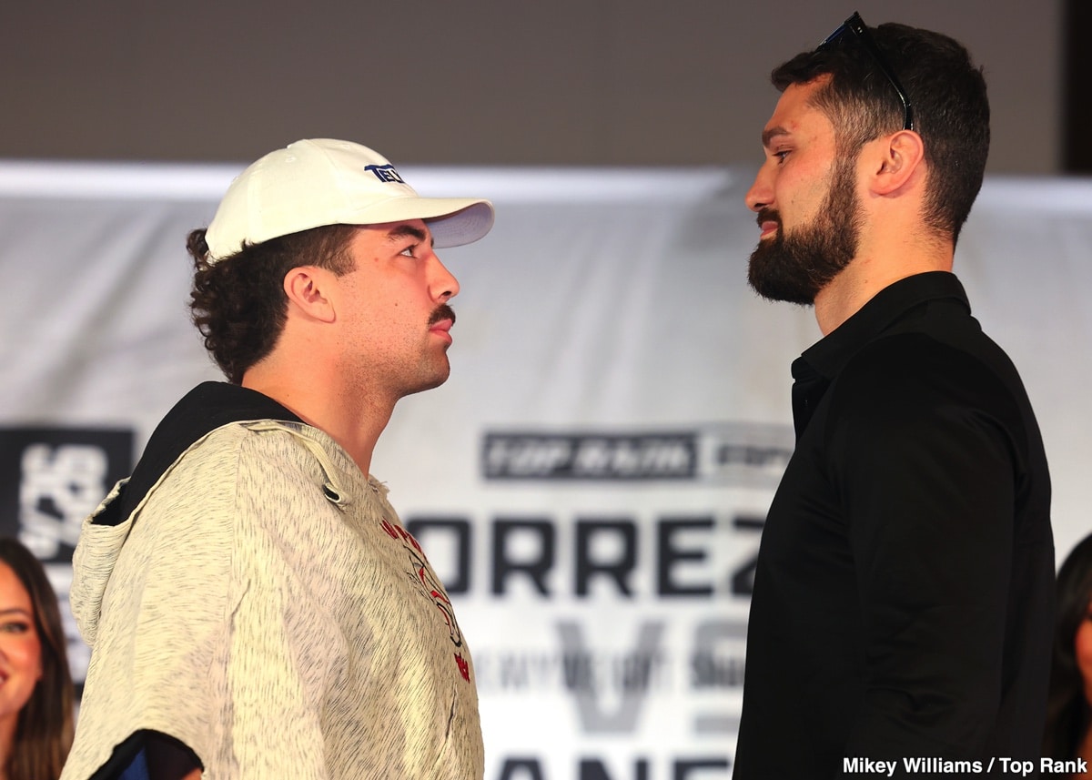 Image: Torrez Jr. Aims to Showcase Boxing Skill Beyond 'Bull Rush' Against Tall Vianello in Las Vegas Headliner