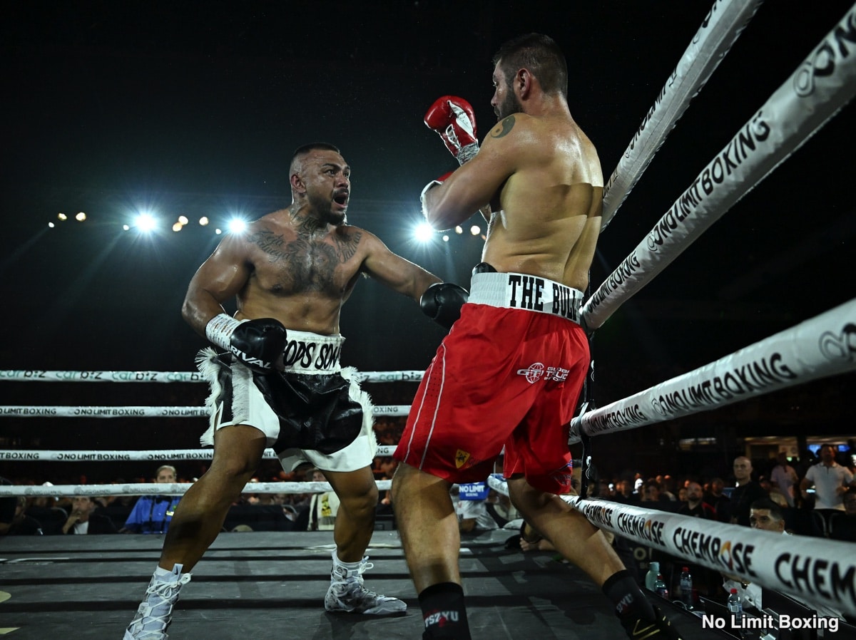 Image: Tonight's Live Results: Tim Tszyu vs. Joey Spencer - From Newcastle, Australia