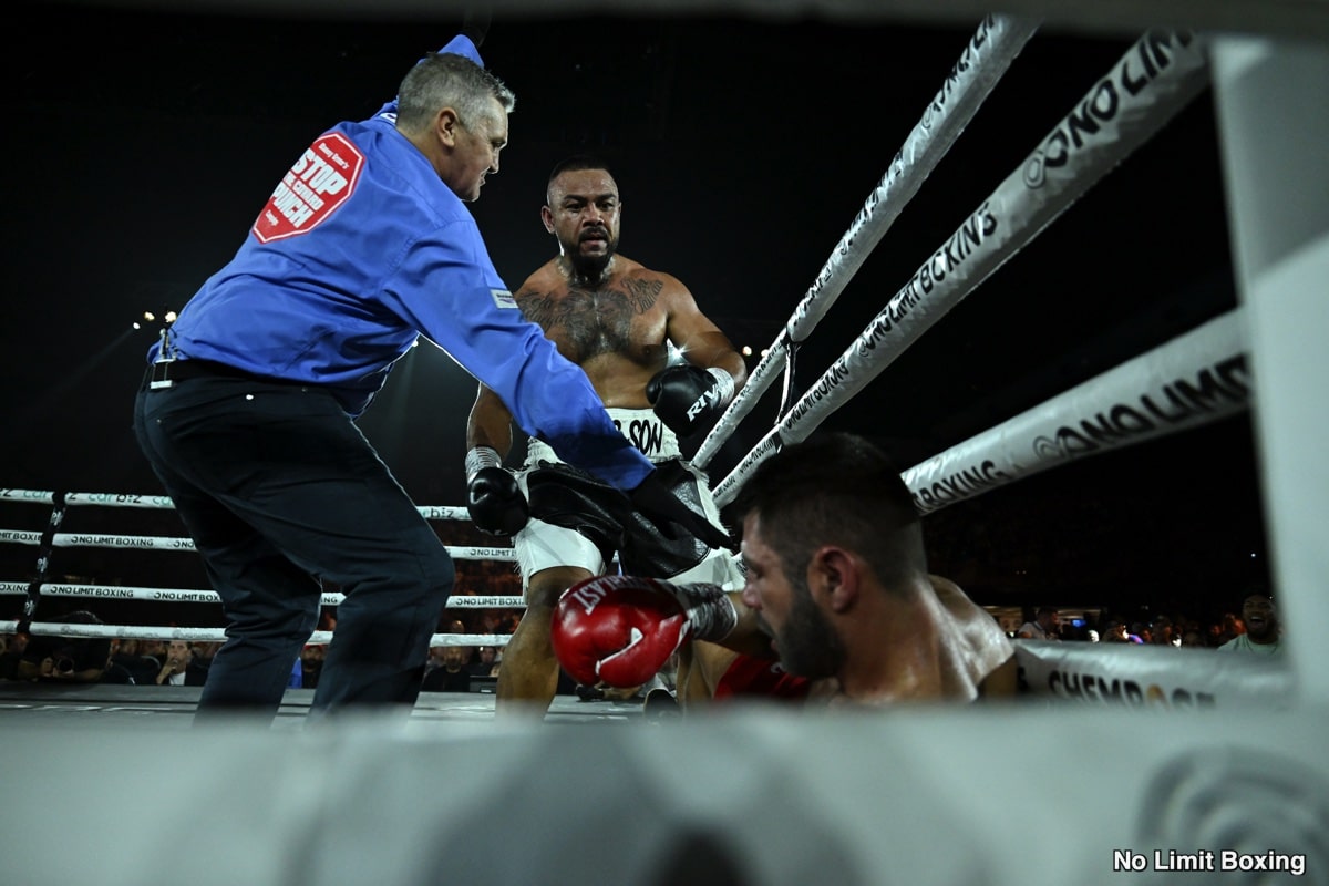 Image: Tonight's Live Results: Tim Tszyu vs. Joey Spencer - From Newcastle, Australia