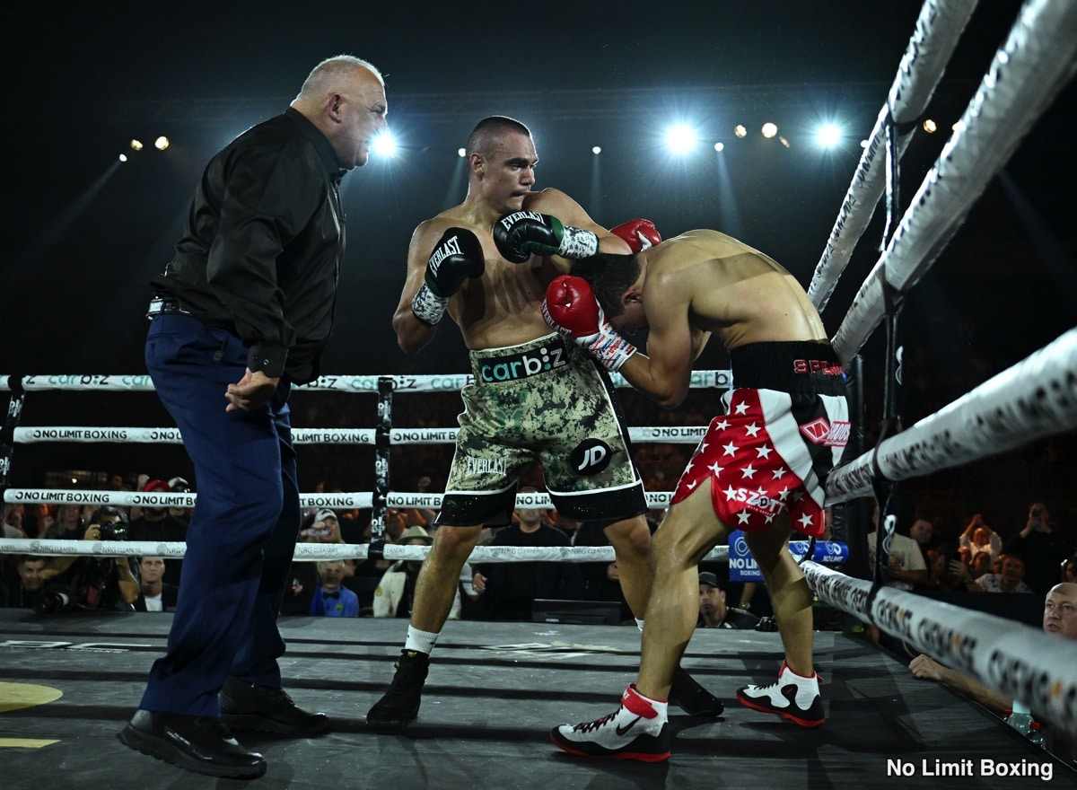 Image: Tonight's Live Results: Tim Tszyu vs. Joey Spencer - From Newcastle, Australia