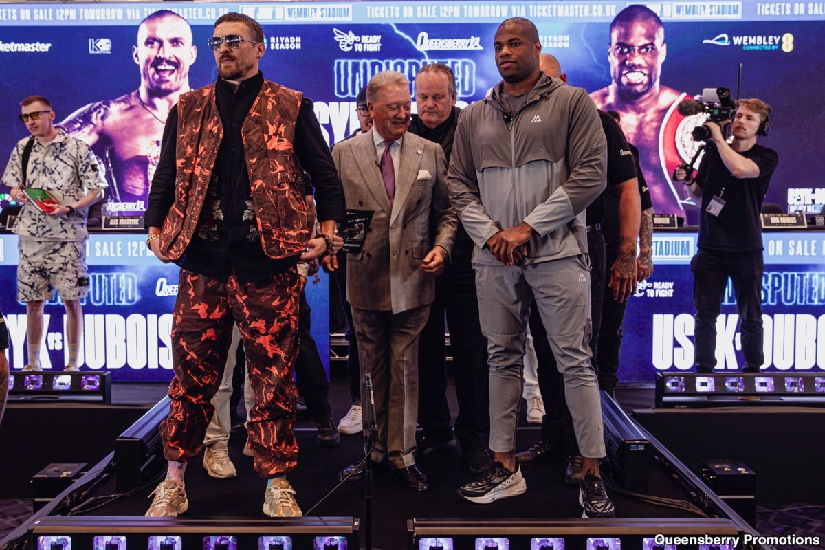 Image: Low Blow Legacy: Usyk and Dubois Reignite Rivalry with July Rematch at Wembley Stadium