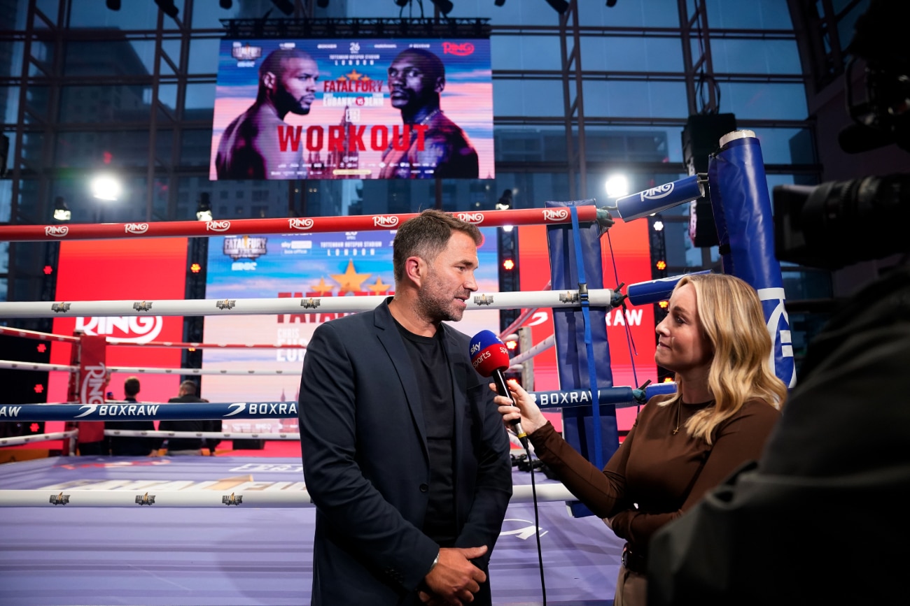 Image: Hearn Boils Over: Promoter Fires Back at 'Snake Oil Salesman' Label for Eubank Jr. vs. Benn 'Family Feud' Fight