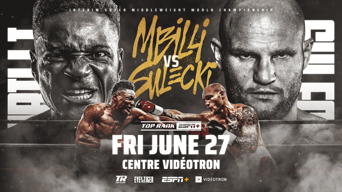 Image: Christian Mbilli Risks #1 WBC Ranking Against Tough Maciej Sulecki for Interim Title, Aiming to Force Canelo Showdown