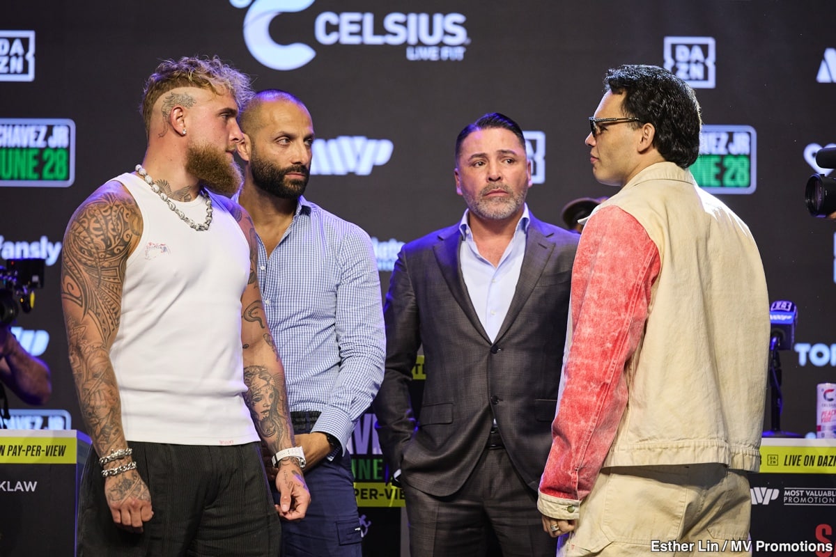 Image: Jake Paul & Julio Cesar Chavez Jr. Ready to Drag Boxing Through the Dirt Again