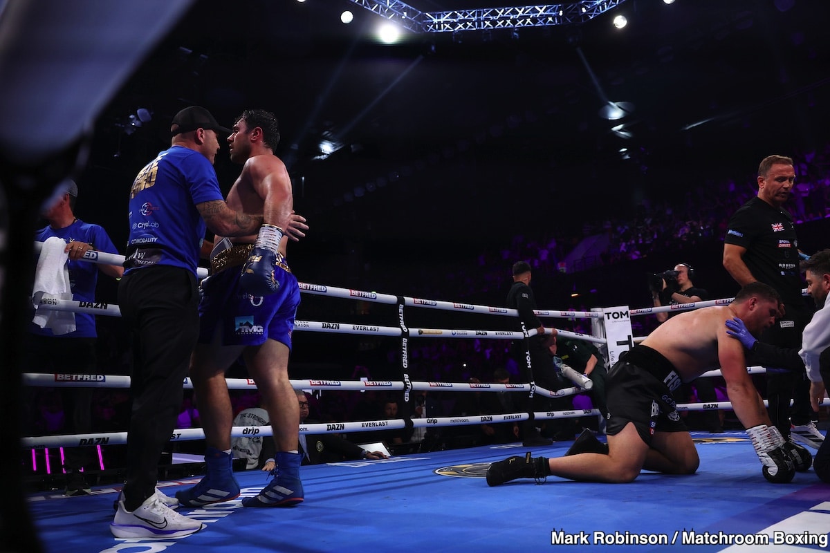 Image: Boxing Results: Allen Drops Fisher in Rematch War – Copper Box Erupts!