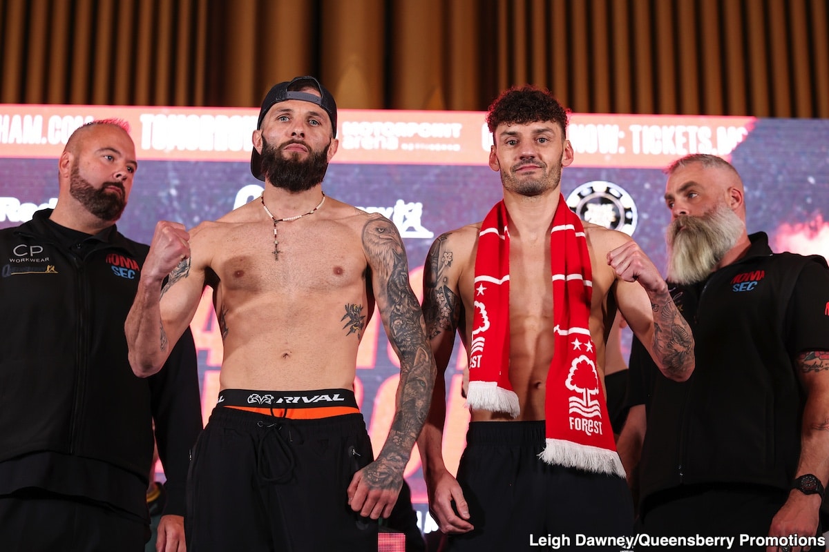 Image: Wood - Cacace: Start Time, Where to Watch, Venue & Full Fight Card