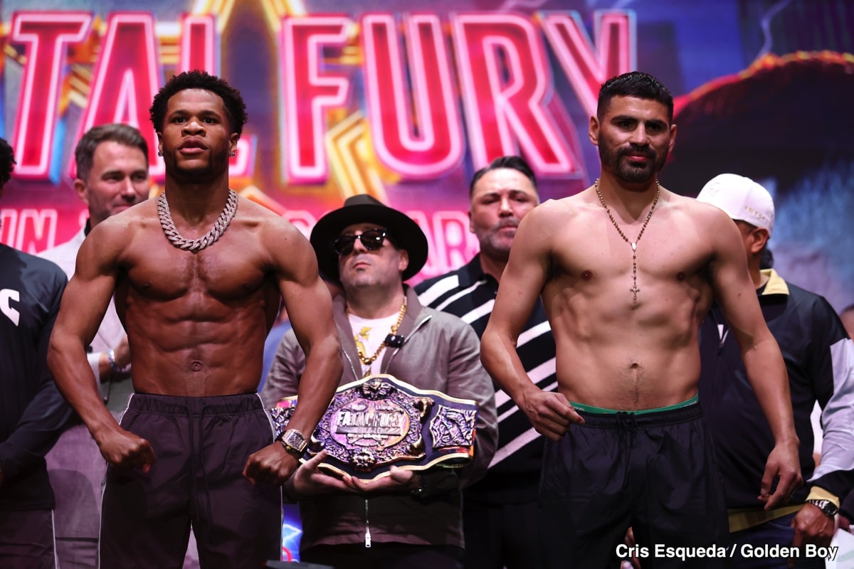 Image: Haney vs. Ramirez: Conor Benn Says Devin Haney Is Mentally Shaken, Faces Upset Threat