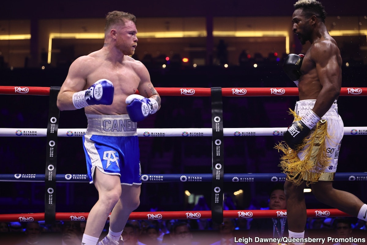 Image: Tonight's Live Results: Canelo vs. Scull - From Riyadh