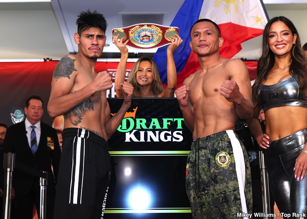 Image: Navarrete vs. Suarez and Muratalla vs. Abdullaev - Official ESPN Weigh-in Results for Saturday