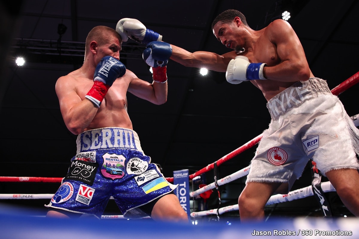 Image: Boxing Results: Bohachuk Struggles to Solve Mykal Fox's Style in Disappointing Performance, Wins Contentious Decision