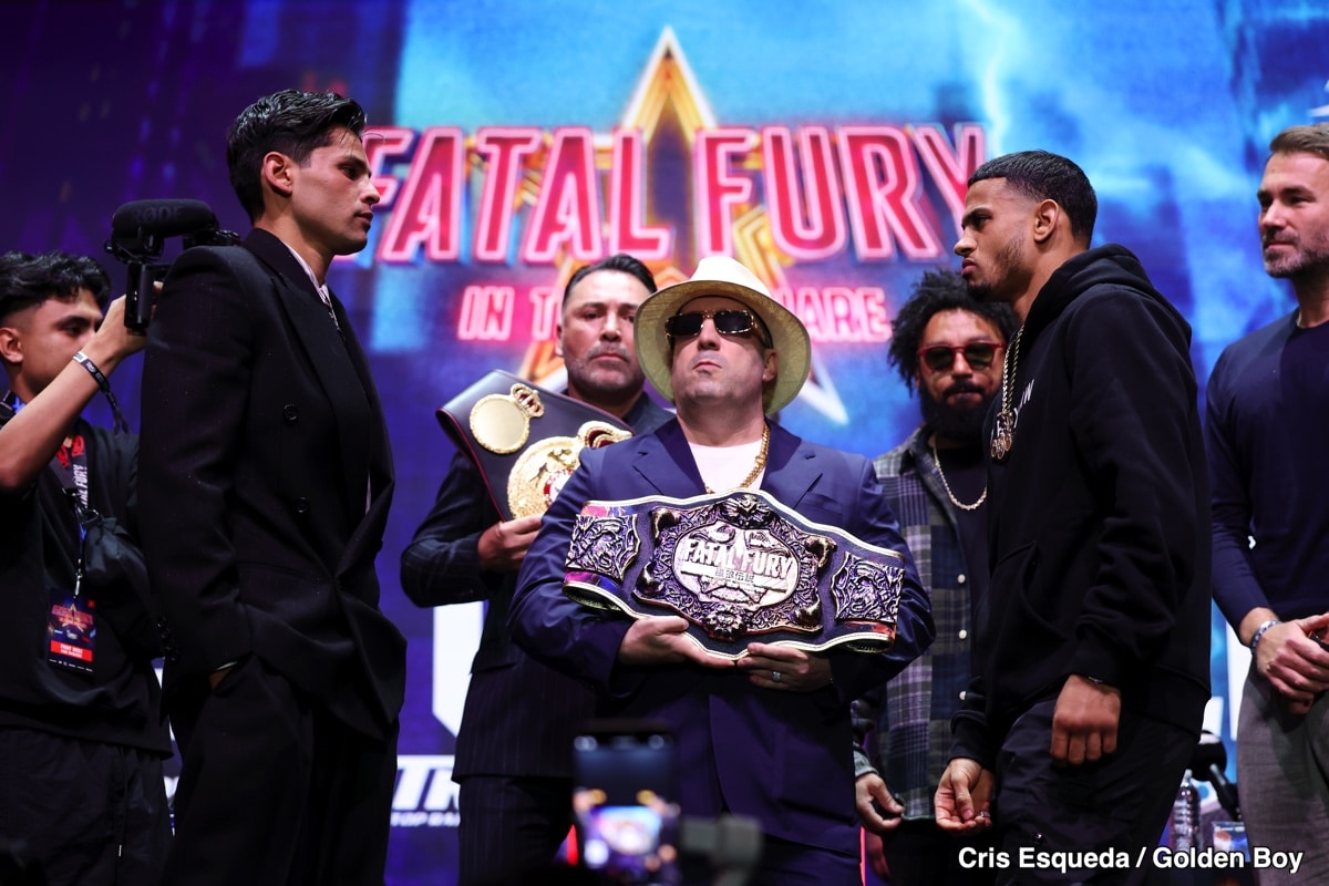 Image: Ryan Garcia Addresses Devin Haney's "Skinny" Taunts Ahead of Romero Clash: Weight Struggles and Rematch Motivations