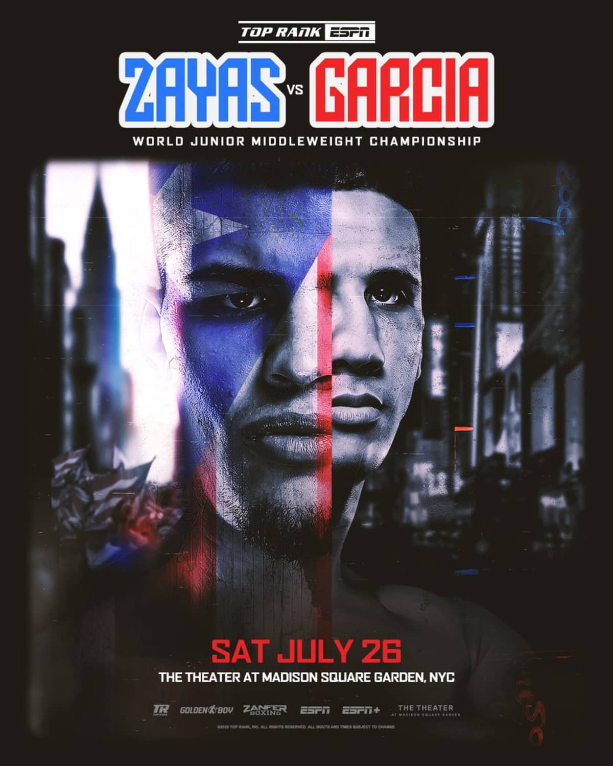 Image: Zayas vs. Garcia Perez: July 26, NYC Title Fight