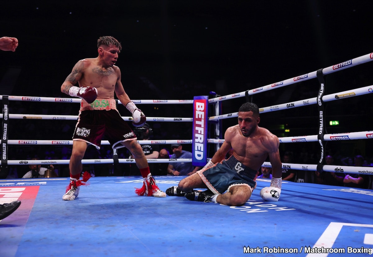Image: Boxing Results: Yafai's Face Mapped by Rodriguez Jr.'s Fists in Grueling Defeat
