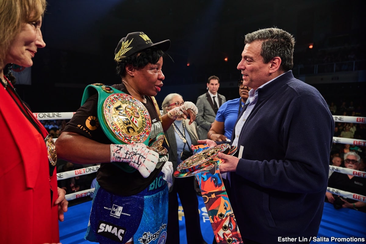 Image: Franchon Crews-Dezurn Defends WBC Title Against Citlalli Ortiz, Tonight On DAZN