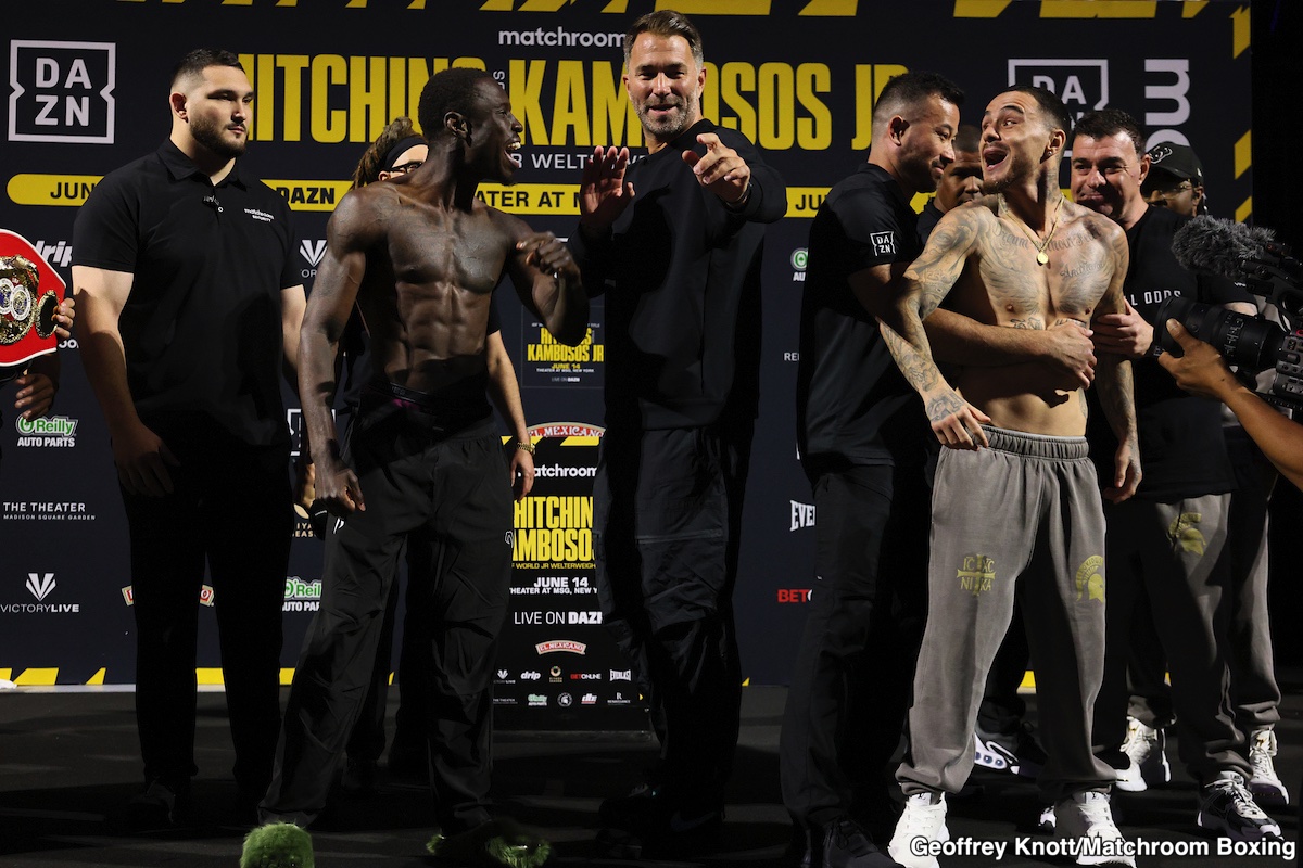 Image: IBF World Title Bout Hitchins vs Kambosos - Who Wins?