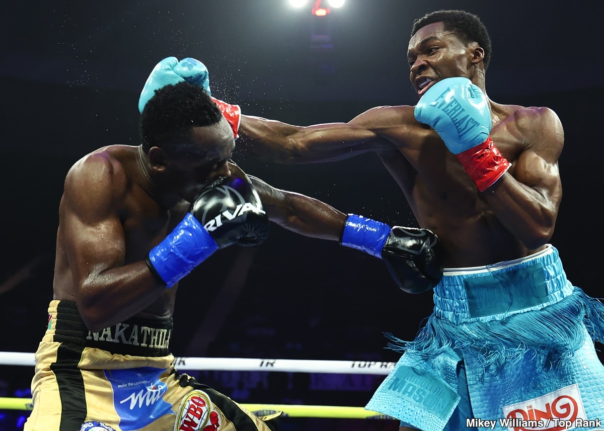 Image: Boxing Results: Mason Stops Nakathila - Video Highlights