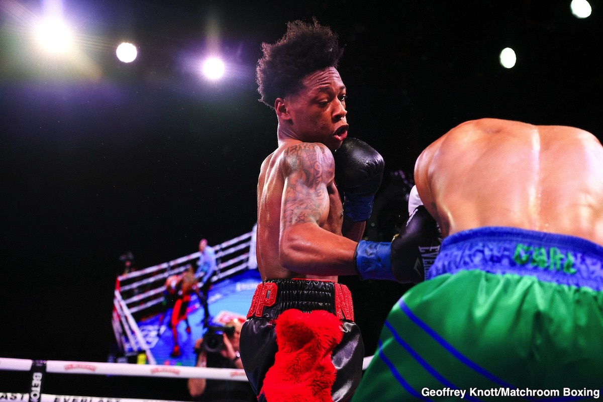 Photo: Boxing results: Zaquin Moses stops Carl Rogers in the fourth round