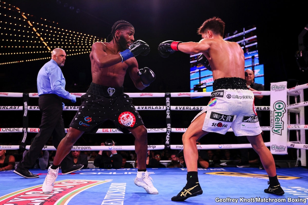 Image: Boxing Results: Olympic Gold Medalist Andy Cruz Stops Hironori Mishiro in Round 5, Advances in Lightweight Eliminator