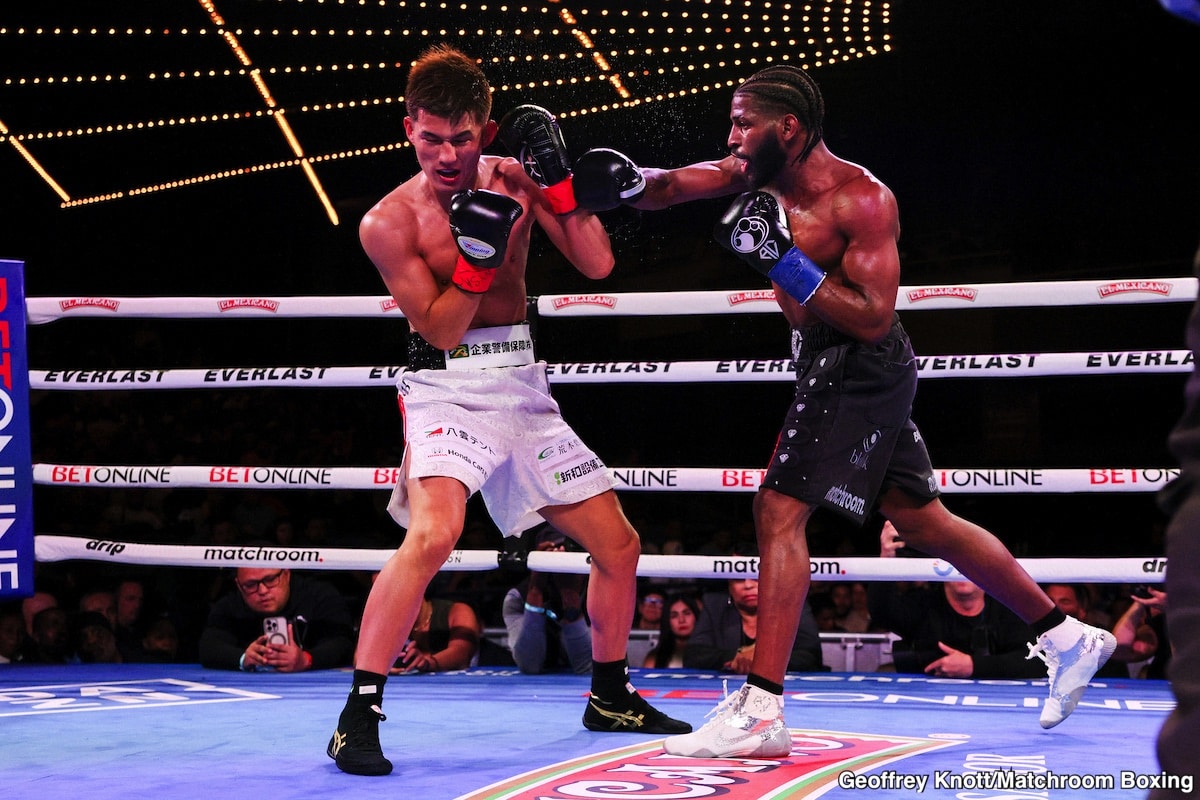 Image: Boxing Results: Olympic Gold Medalist Andy Cruz Stops Hironori Mishiro in Round 5, Advances in Lightweight Eliminator