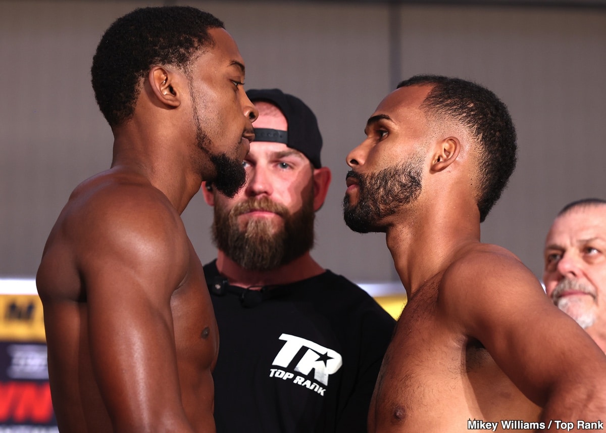 Image: Keyshawn Davis Misses Weight by 4.3 Lbs, Title Vacated for De Los Santos Bout