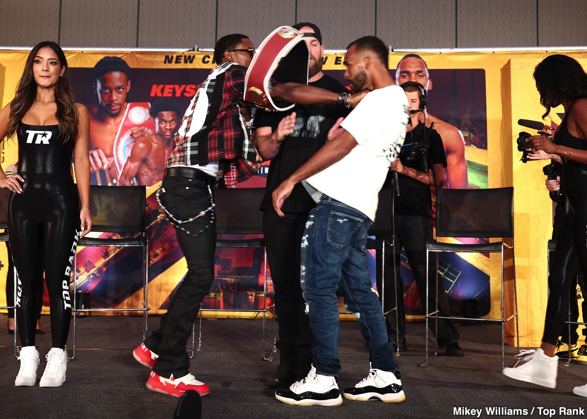 Image: Is Keyshawn Davis Running a Hustle? Analyzing the Edwin De Los Santos Gimme Fight