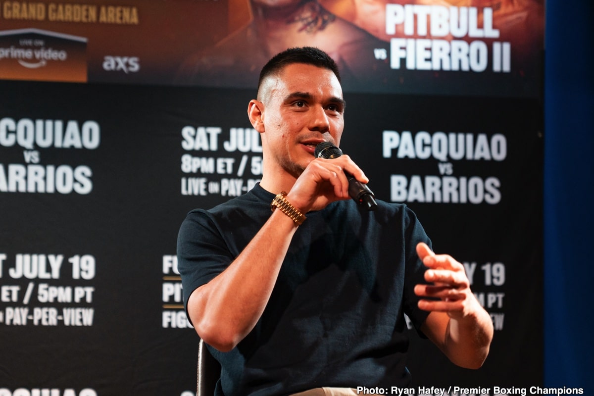 Image: Tim Tszyu continues rebuild with Pedro Diaz ahead of Denis Nurja fight