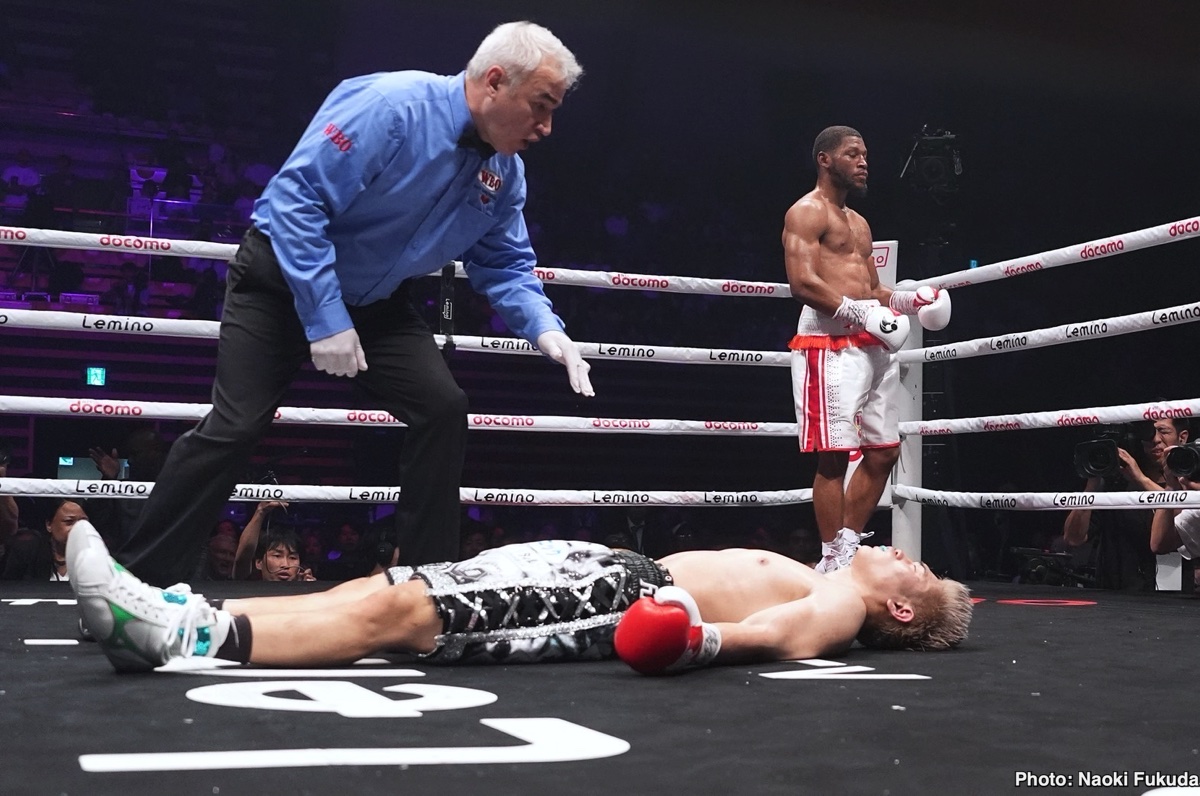 Image: Boxing Results: Norman Jr. Leaves Sasaki Motionless: A Dominant and Devastating WBO Defense