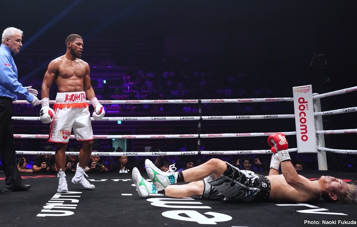 Image: Boxing Results: Norman Jr. Leaves Sasaki Motionless: A Dominant and Devastating WBO Defense
