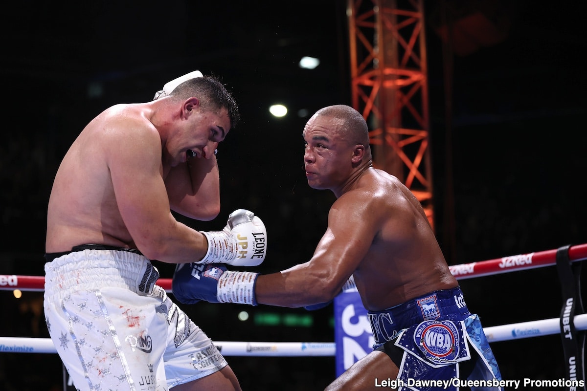 Image: Boxing Results: Fabio Wardley Destroys Huni Late – Stunning Knockout Rocks Portman Road!