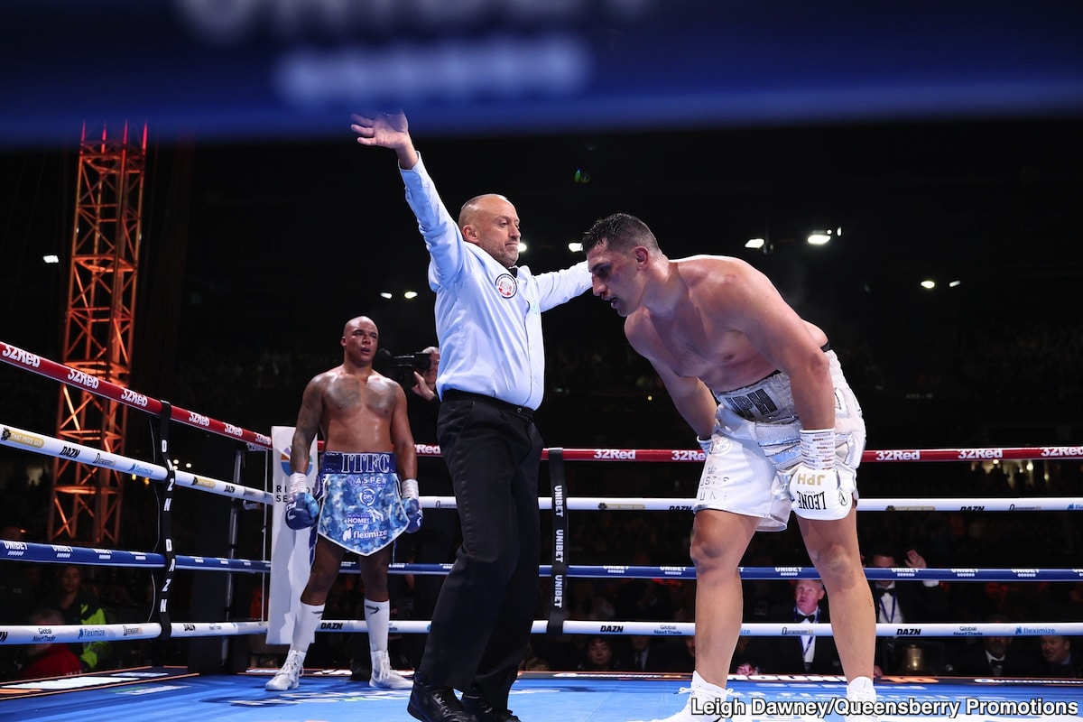 Image: Boxing Results: Fabio Wardley Destroys Huni Late – Stunning Knockout Rocks Portman Road!