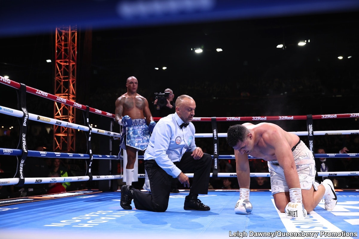 Image: Boxing Results: Fabio Wardley Destroys Huni Late – Stunning Knockout Rocks Portman Road!