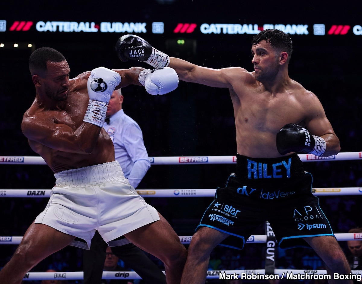 Image: Boxing Results: Victory Stained in Red: Jack Catterall's Hard-Fought Technical Decision Over Harlem Eubank