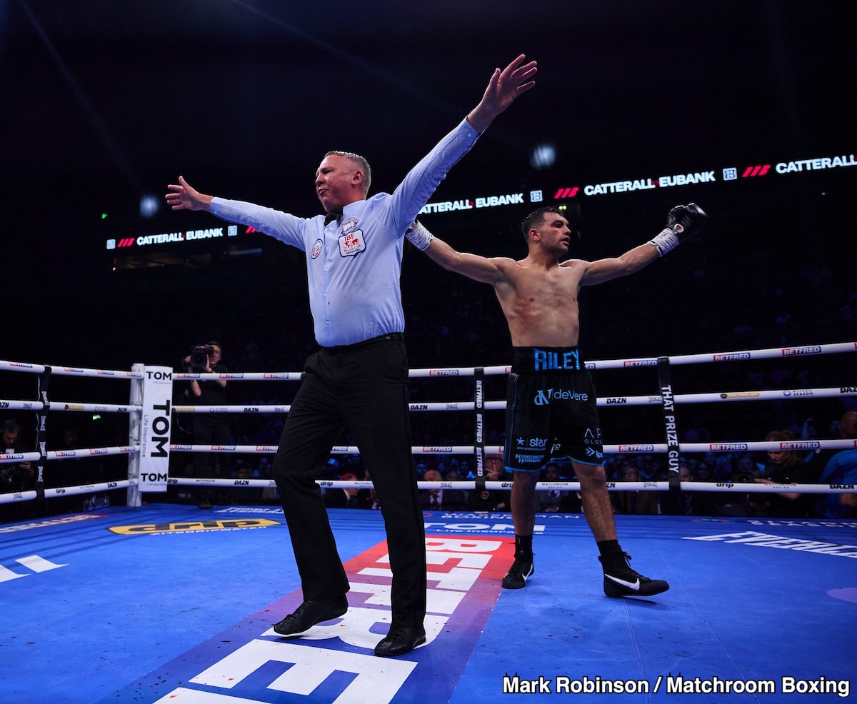 Image: Boxing Results: Victory Stained in Red: Jack Catterall's Hard-Fought Technical Decision Over Harlem Eubank