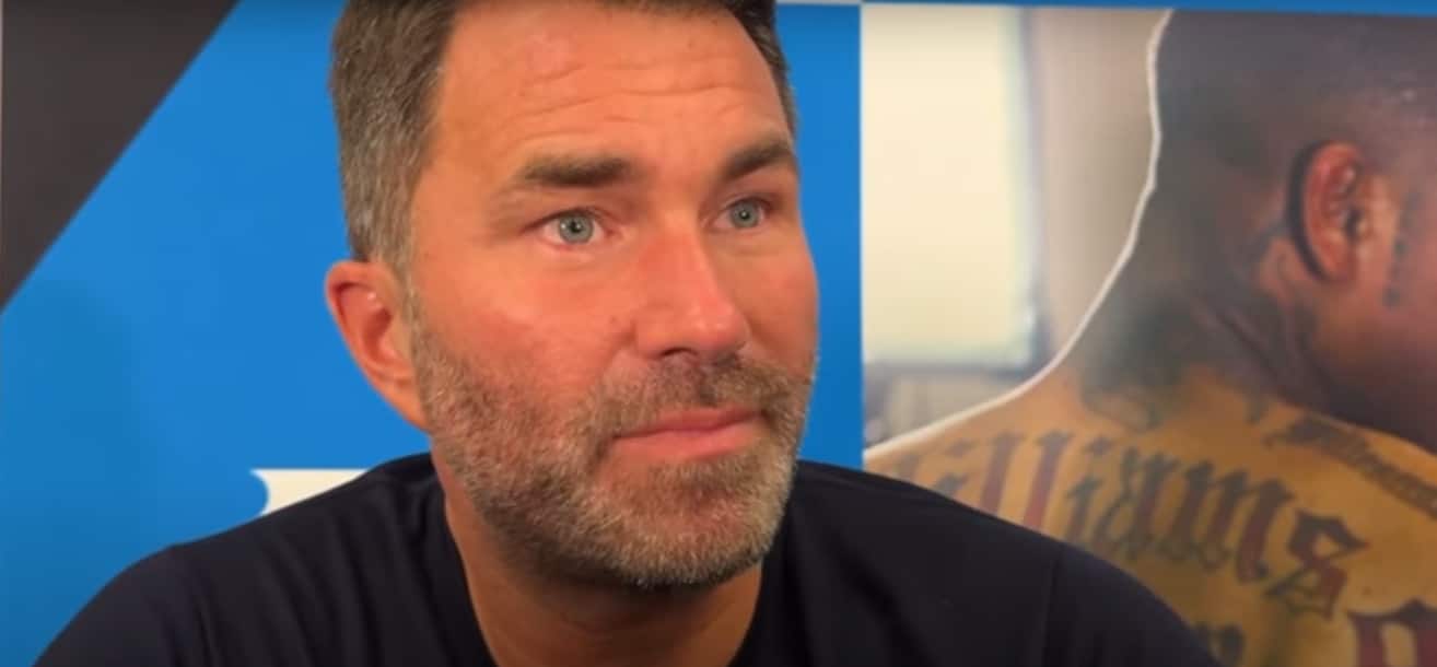 Image: Eddie Hearn on Usyk's Dominance: How He "Beat Up" Daniel Dubois