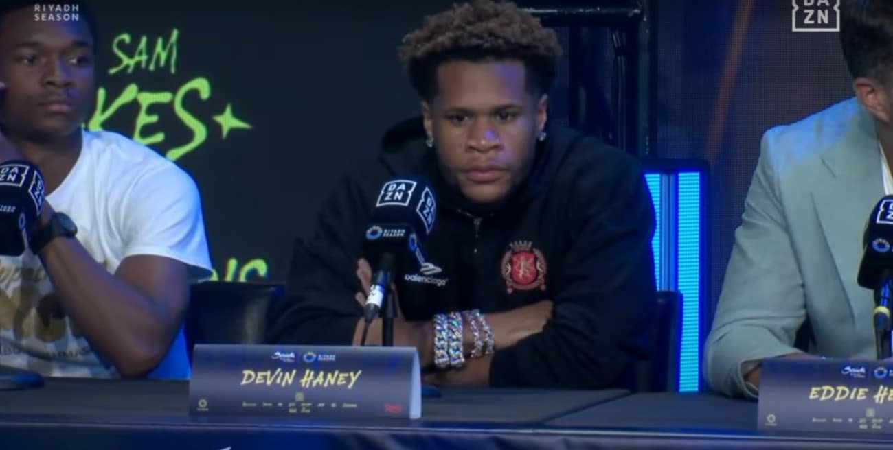 Image: Devin Haney Downplays Brian Norman Jr.'s Threat, Vows to "Handicap" WBO Champ on November 22nd DAZN Card