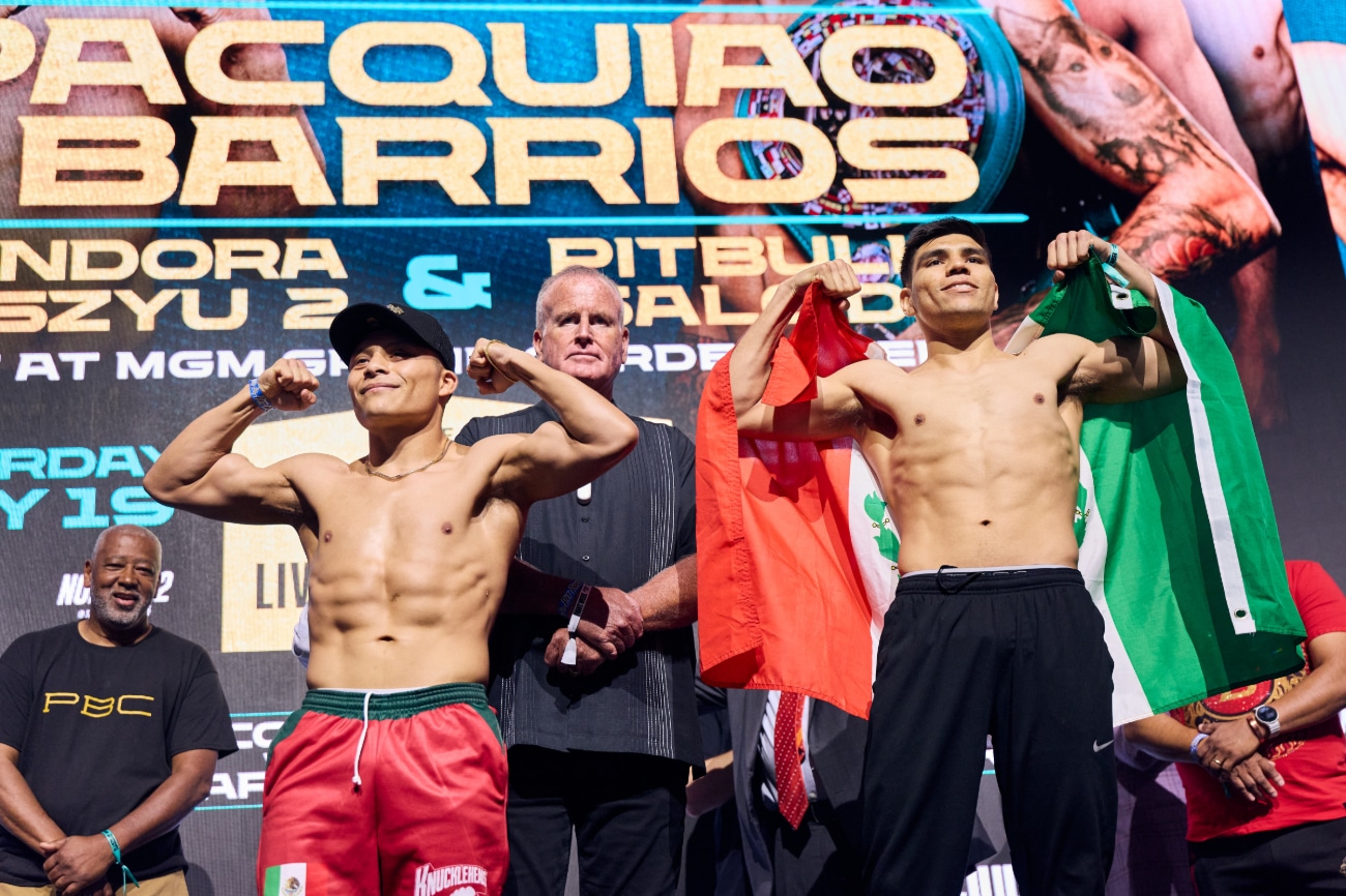 Image: Isaac 'Pitbull' Cruz vs. Omar Salcido: Fierro Out, Salcido Steps In for Las Vegas Light Welterweight Rematch