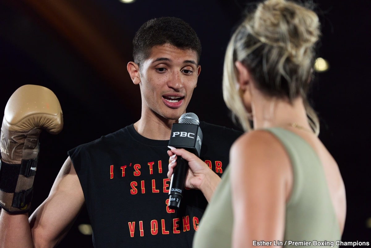 Image: Sebastian Fundora Predicts Easier Rematch vs. Tim Tszyu This Saturday