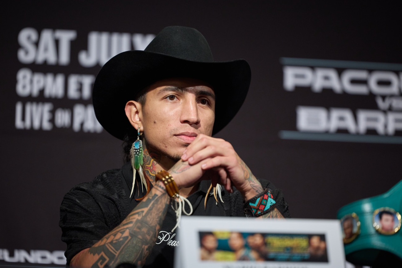 Image: Mario Barrios Vows No Mercy: Will He Finish Legend Manny Pacquiao for WBC Title?