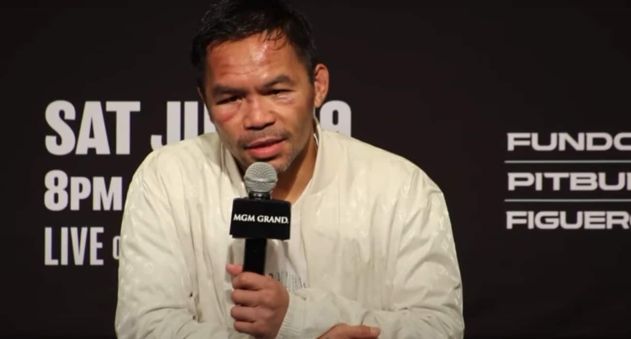 Image: Pacquiao Believes He Deserved "8-4" Unanimous Decision Against Mario Barrios, Expresses Surprise at Draw