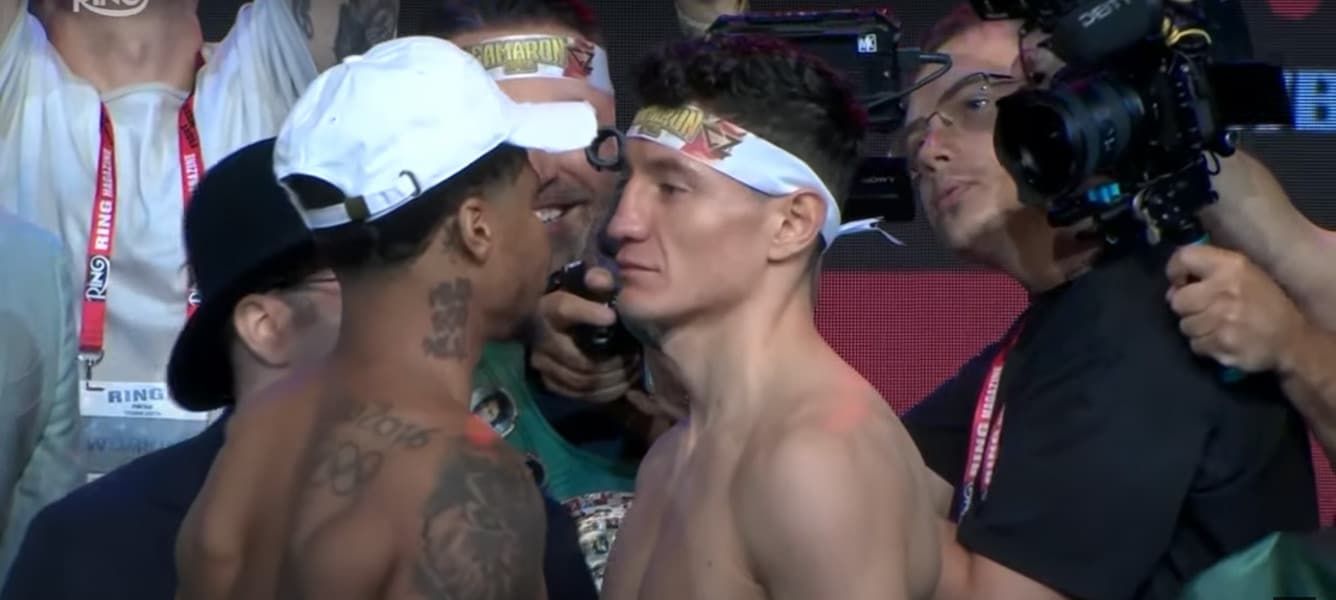 Image: Zepeda Vows to Make Shakur Stevenson "Pay for Insolence" After Disrespectful Weigh-in Face-Off