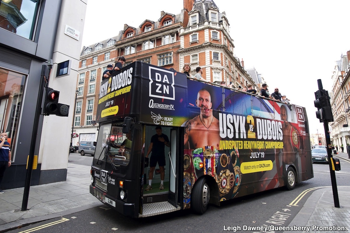 Image: Usyk Aims for 8-0 Record Against British Fighters, Confident of Second Dubois Stoppage