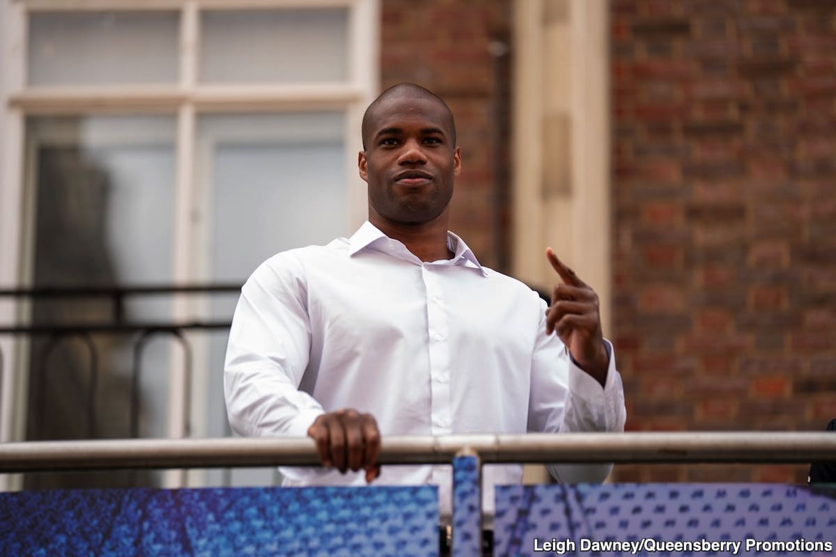 Image: Daniel Dubois Promises "Pure Chaos" in Oleksandr Usyk Rematch: Unleashing the Beast in London Fight