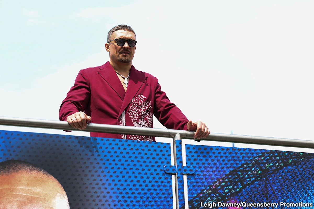Image: Oleksandr Usyk Rejects Age Narrative: "I Feel 23" Ahead of Dubois Rematch