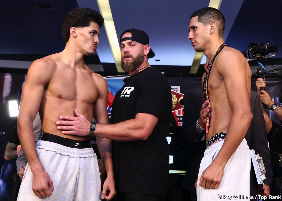 Image: Tonight's Live Results: Zayas vs. Garcia and Carrington vs. Heita - From New York City