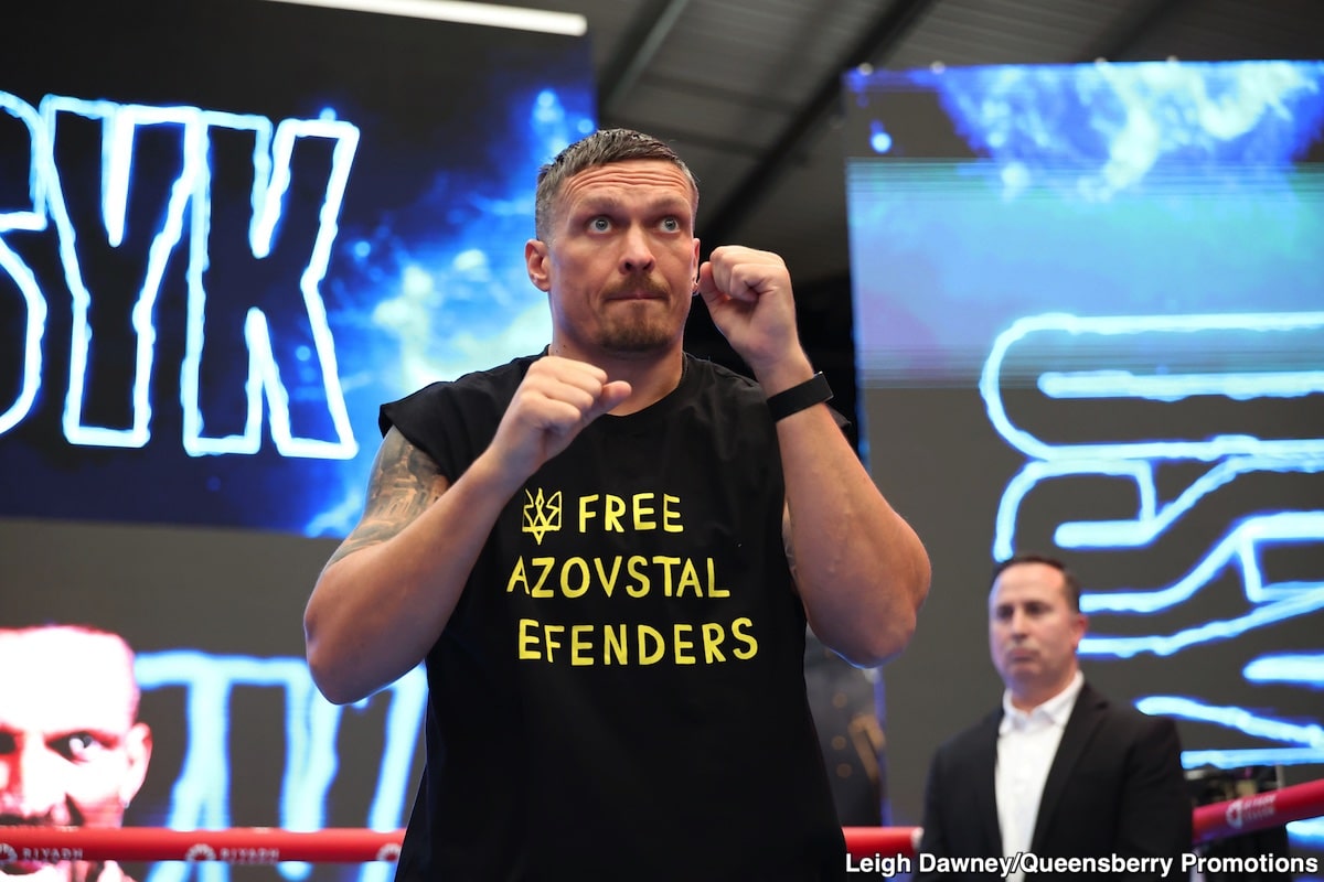 Image: Boxing Results: Oleksandr Usyk Unleashes a Cataclysmic KO on Daniel Dubois, Forging Undisputed Heavyweight Immortality!