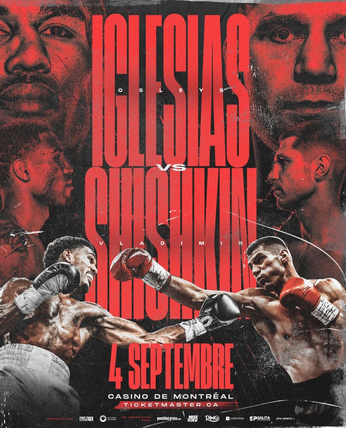 Image: IBF Eliminator: Iglesias vs. Shishkin, 168, Sept 4, Montreal