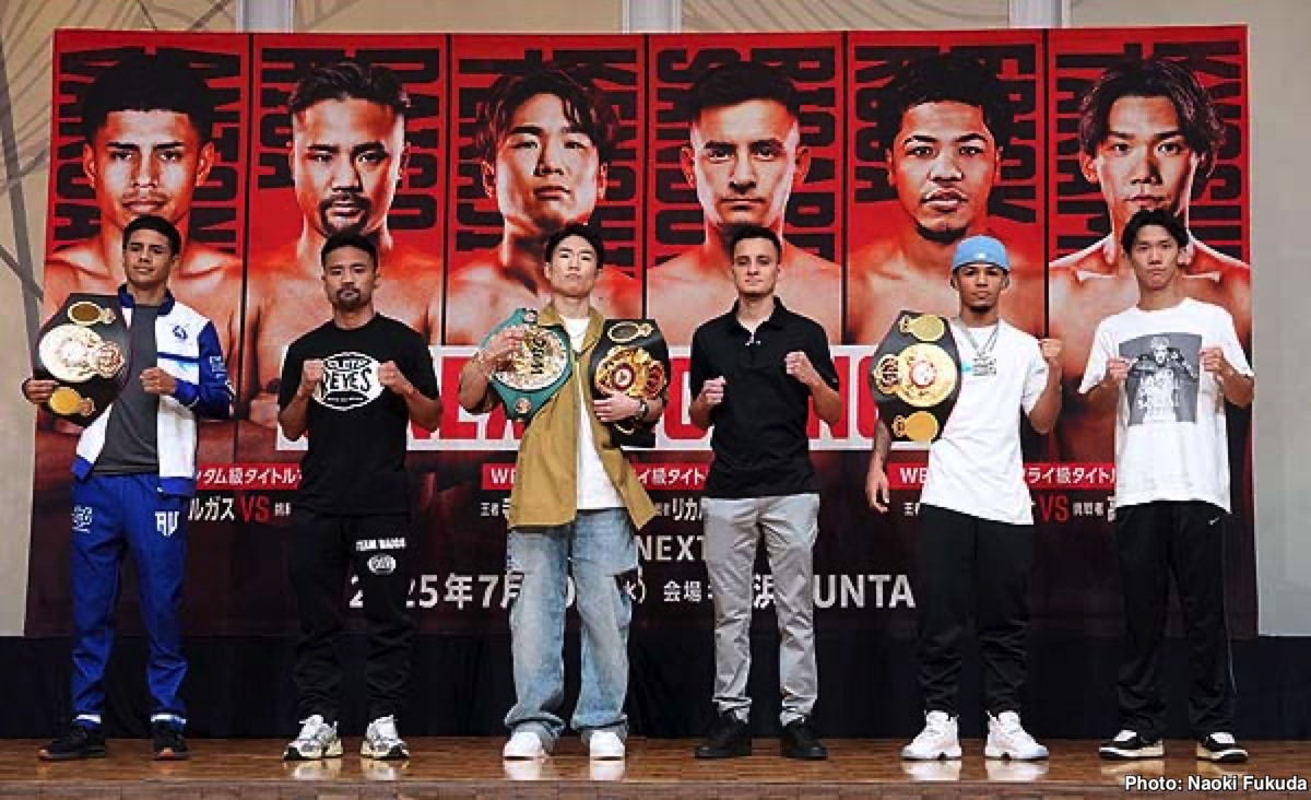 Image: Teraji vs Sandoval, Vargas vs Higa, Rosa vs Takami: Three World Title Fights On July 30 In Japan