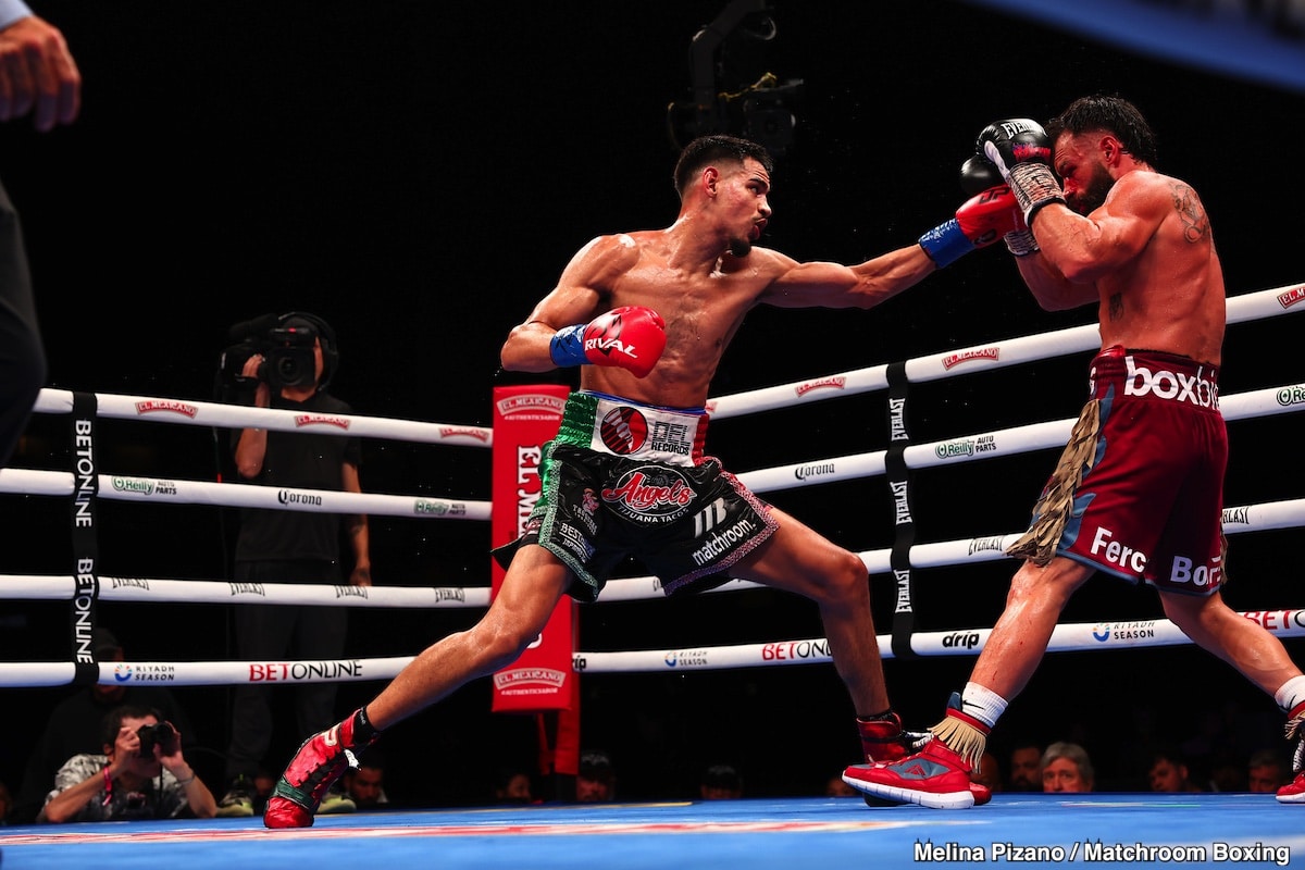 Image: Boxing Results: Diego Pacheco Dominates Trevor McCumby in Safety-First Performance, Fans Boo Defensive Style
